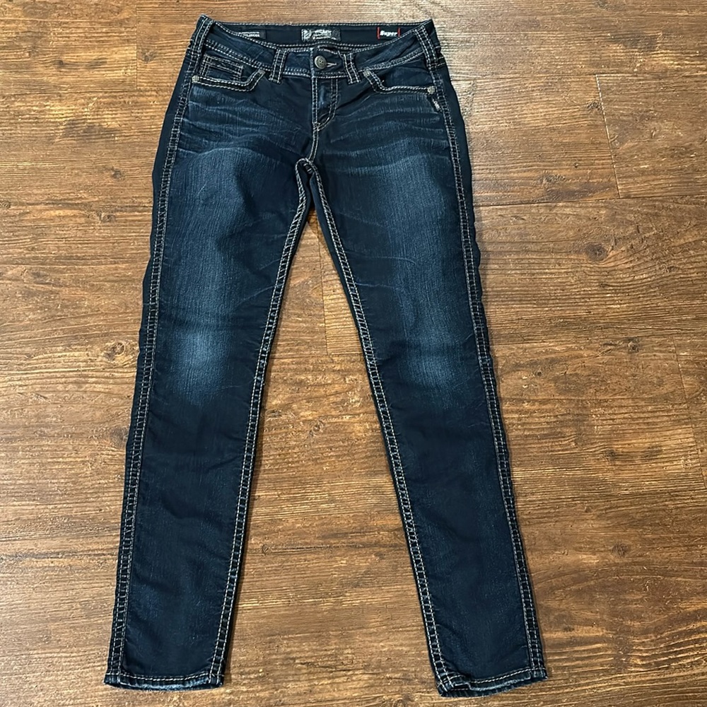 Silver jeans